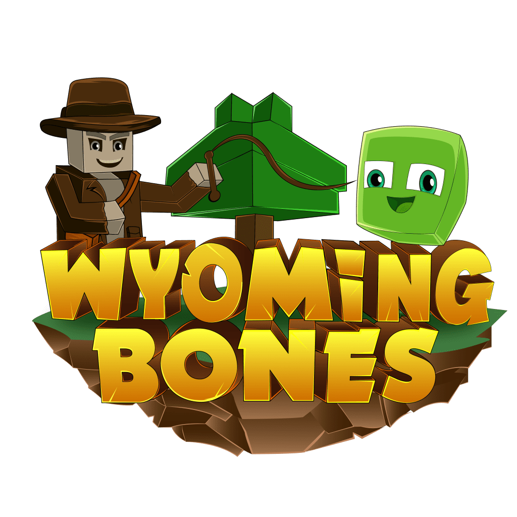 Wyoming Bones custom logo